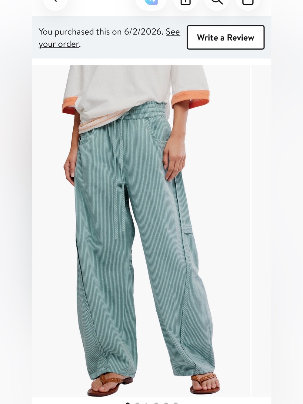 FP something good barrel pants